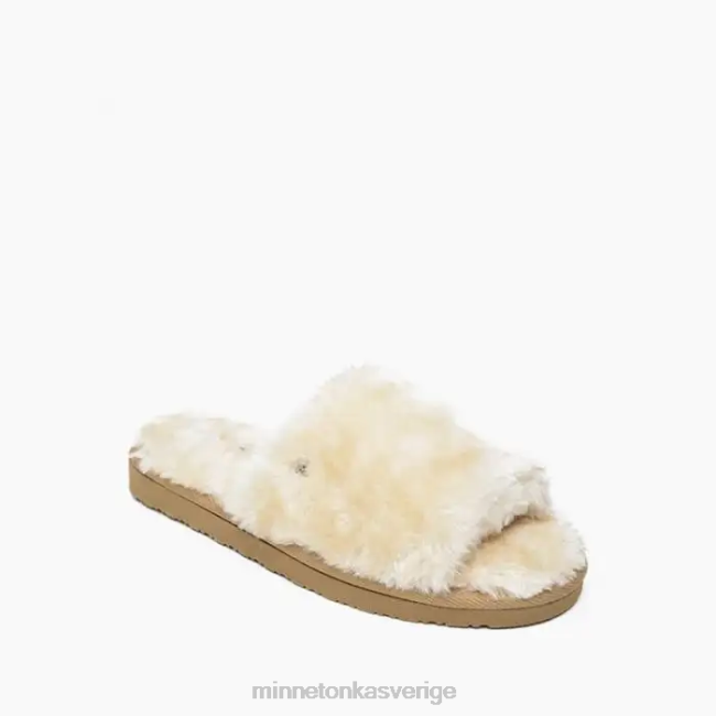 Minnetonka kvinnor lolo HTZ4DP289 Skodon grädde