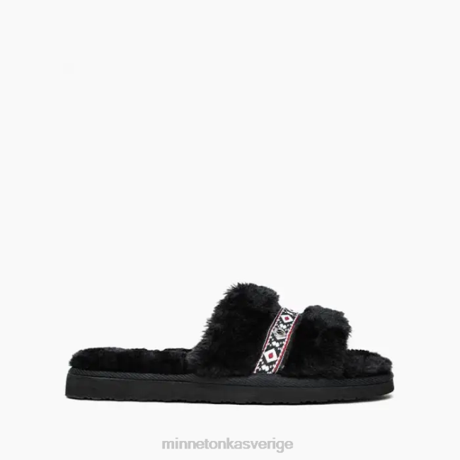 Minnetonka kvinnor london HTZ4DP275 Skodon svart