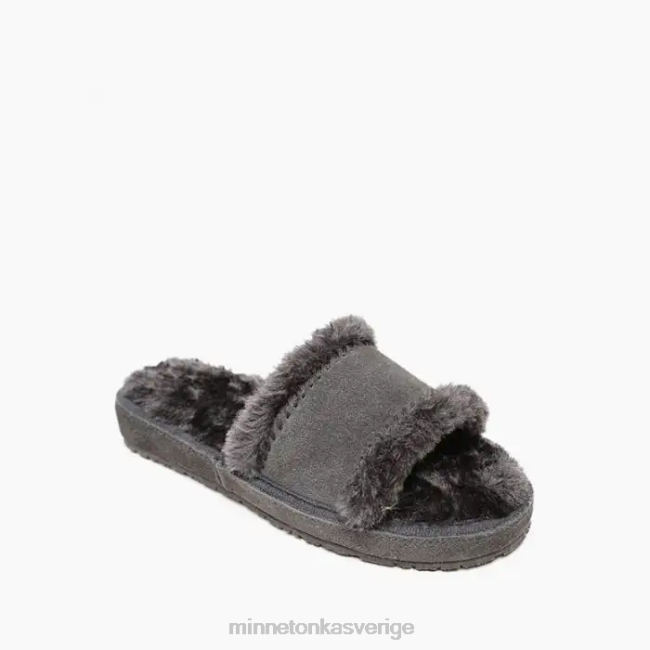 Minnetonka kvinnor loni HTZ4DP246 Skodon träkol
