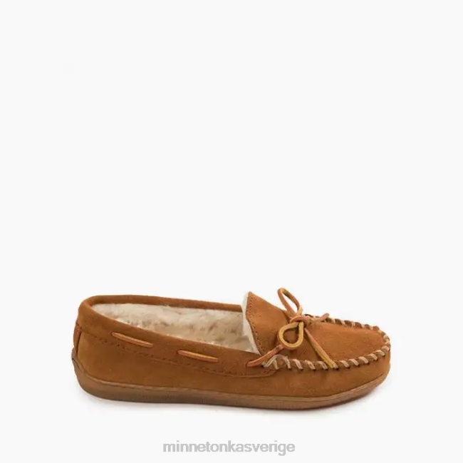 Minnetonka kvinnor luggfodrad hårdsula HTZ4DP215 Skodon brun