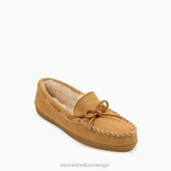 Minnetonka kvinnor luggfodrad hårdsula HTZ4DP217 Skodon solbränna