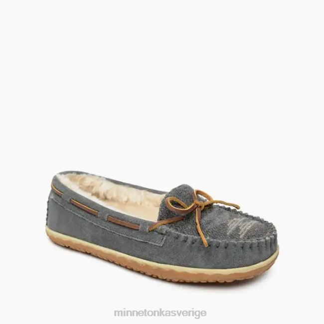 Minnetonka kvinnor tilia HTZ4DP129 Skodon grå