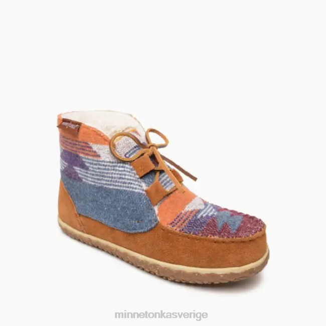 Minnetonka kvinnor torrey HTZ4DP14 Skodon brun multi