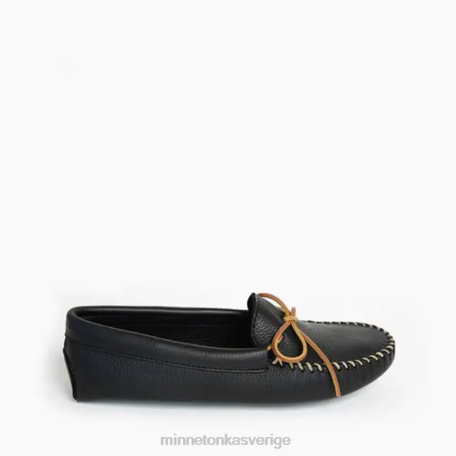 Minnetonka män dubbel hjortskinnsmjuksula HTZ4DP335 Skodon svart