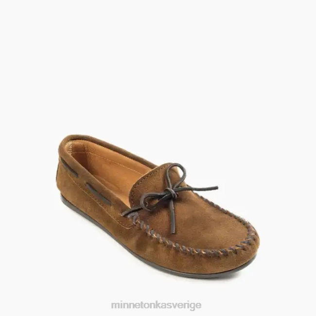 Minnetonka män klassiska moc HTZ4DP329 Skodon dammig brun