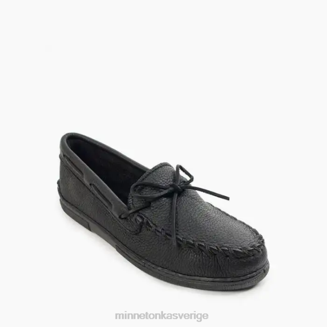 Minnetonka män älgskinn klassiker HTZ4DP324 Skodon svart
