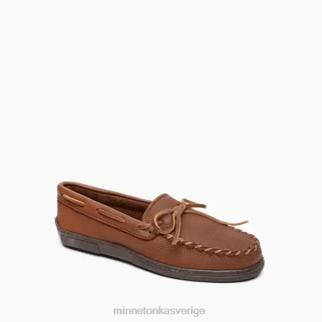 Minnetonka män älgskinn klassiker HTZ4DP325 Skodon karmel