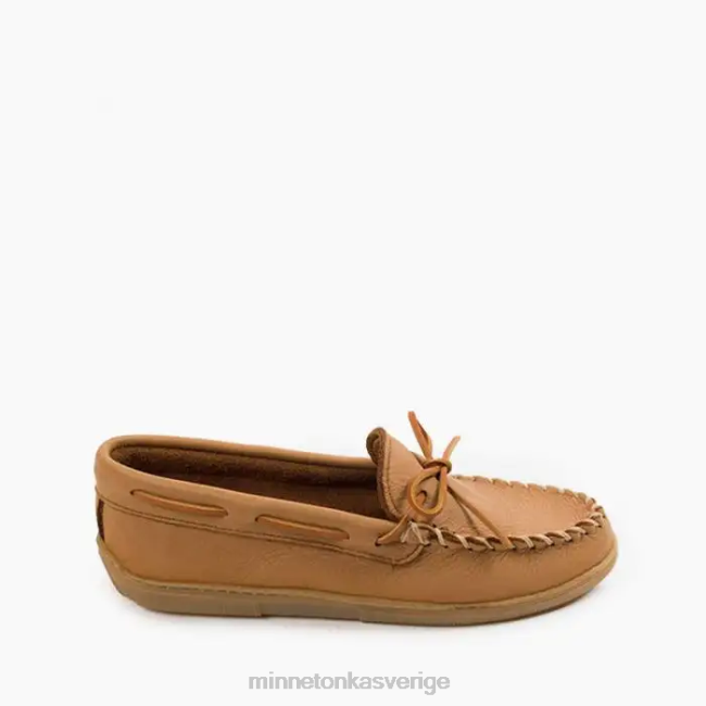 Minnetonka män älgskinn klassiker HTZ4DP327 Skodon naturlig