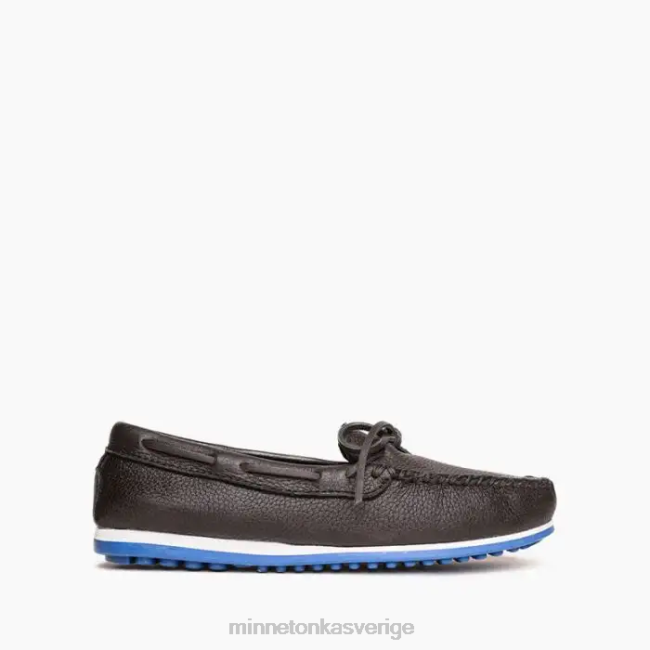 Minnetonka män älgskinn plus HTZ4DP347 Skodon svart