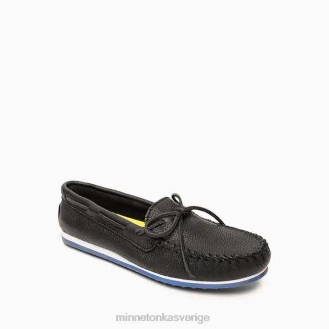 Minnetonka män älgskinn plus HTZ4DP347 Skodon svart