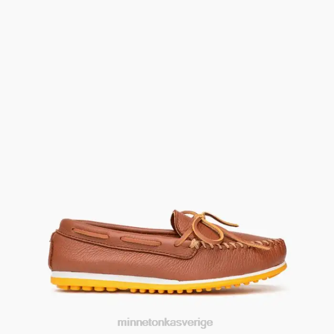 Minnetonka män älgskinn plus HTZ4DP348 Skodon karmel