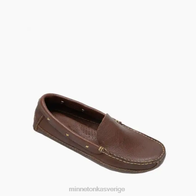 Minnetonka män p.w. kör loafer HTZ4DP394 Skodon brun