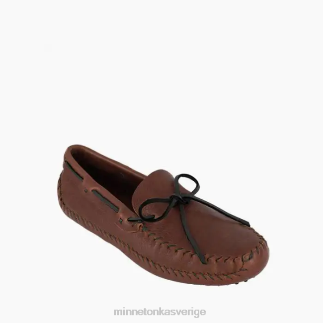 Minnetonka män p.w. kör moc HTZ4DP375 Skodon brun svart