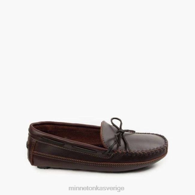 Minnetonka män väsentlig förare HTZ4DP346 Skodon mörkbrun