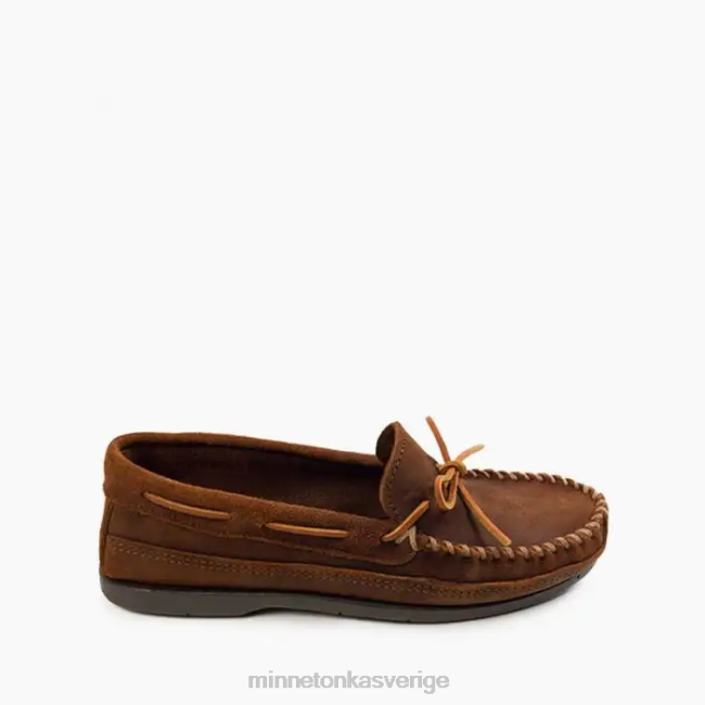 Minnetonka män väsentlig hårdsula moc HTZ4DP339 Skodon brun ruff