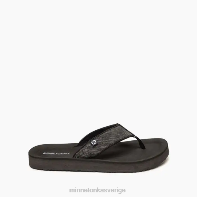 Minnetonka män hed 1 HTZ4DP444 Skodon svart