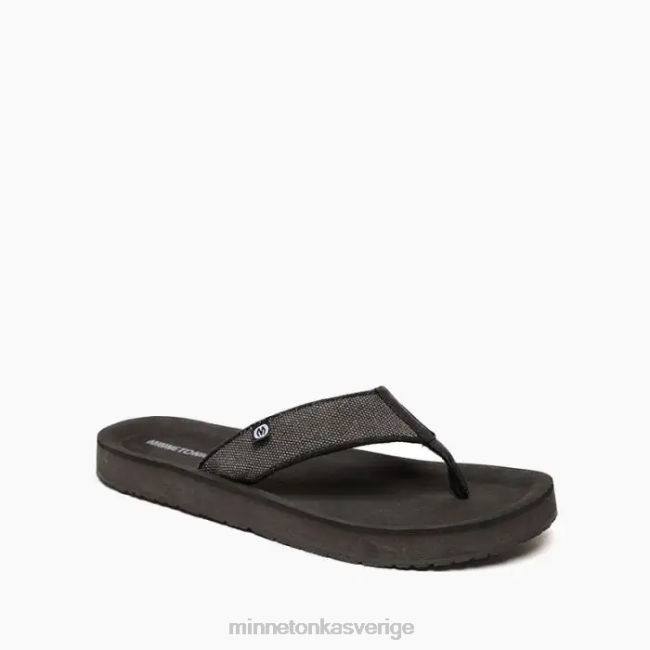 Minnetonka män hed 1 HTZ4DP444 Skodon svart