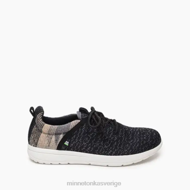 Minnetonka män eko på nytt HTZ4DP447 Skodon svart multi