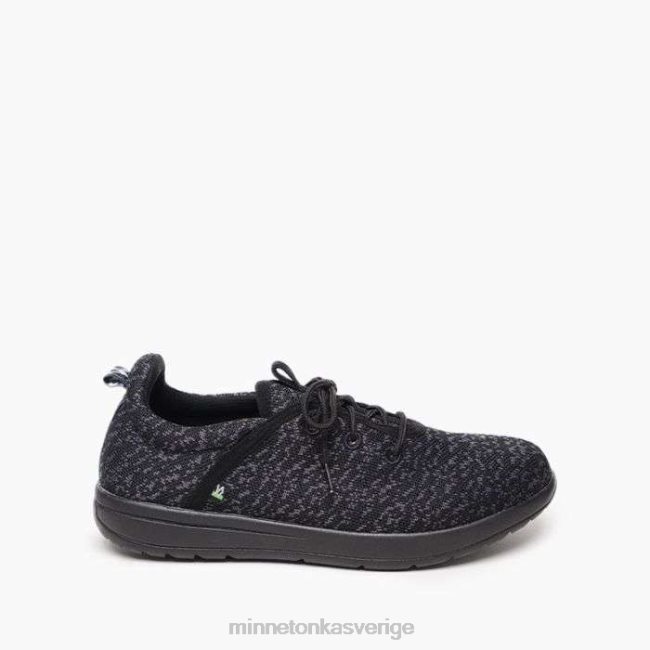 Minnetonka män eko på nytt HTZ4DP451 Skodon svart