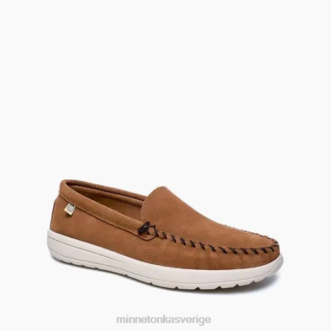 Minnetonka män upptäck klassiker HTZ4DP344 Skodon dammig brun