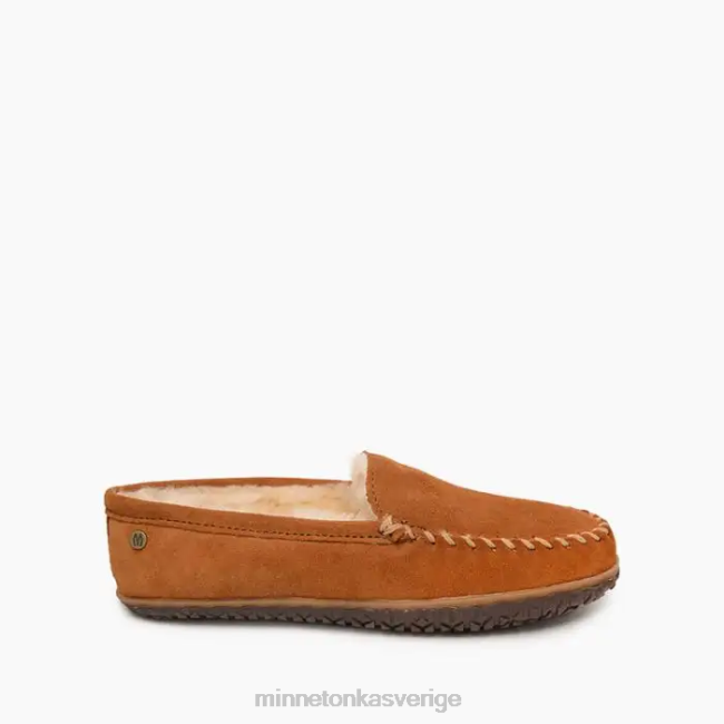 Minnetonka män fårskinn tobie HTZ4DP370 Skodon brun