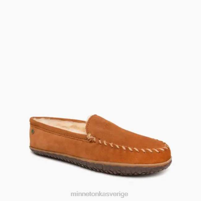 Minnetonka män fårskinn tobie HTZ4DP370 Skodon brun