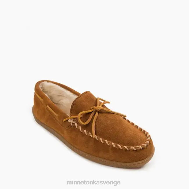 Minnetonka män luggfodrad hårdsula HTZ4DP396 Skodon brun