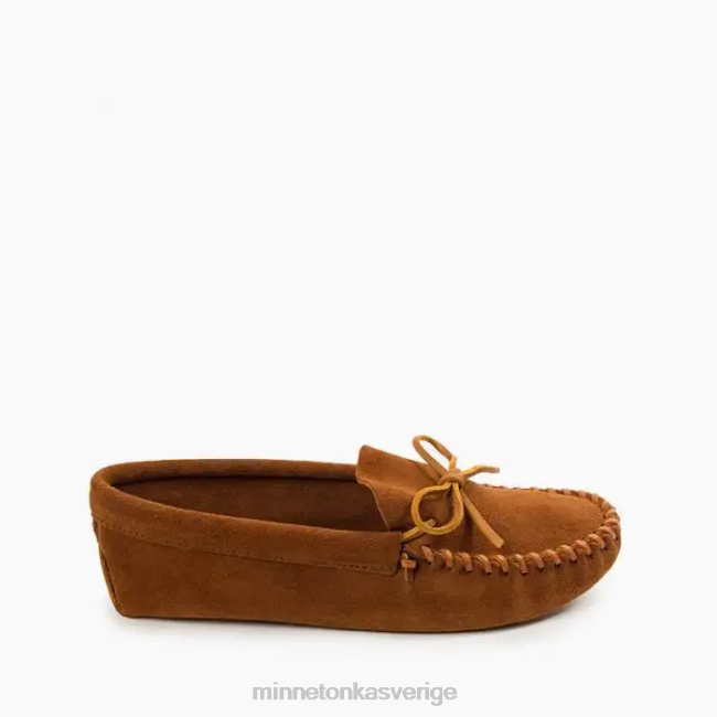 Minnetonka män mjuksula i läder HTZ4DP360 Skodon brun