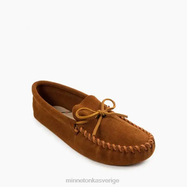 Minnetonka män mjuksula i läder HTZ4DP360 Skodon brun