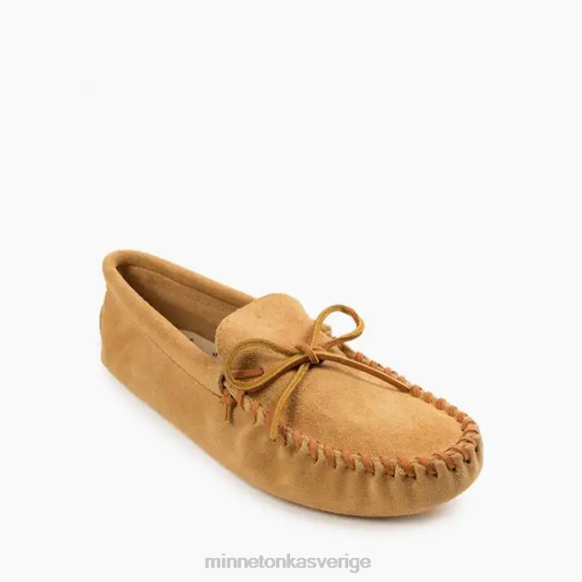 Minnetonka män mjuksula i läder HTZ4DP361 Skodon solbränna
