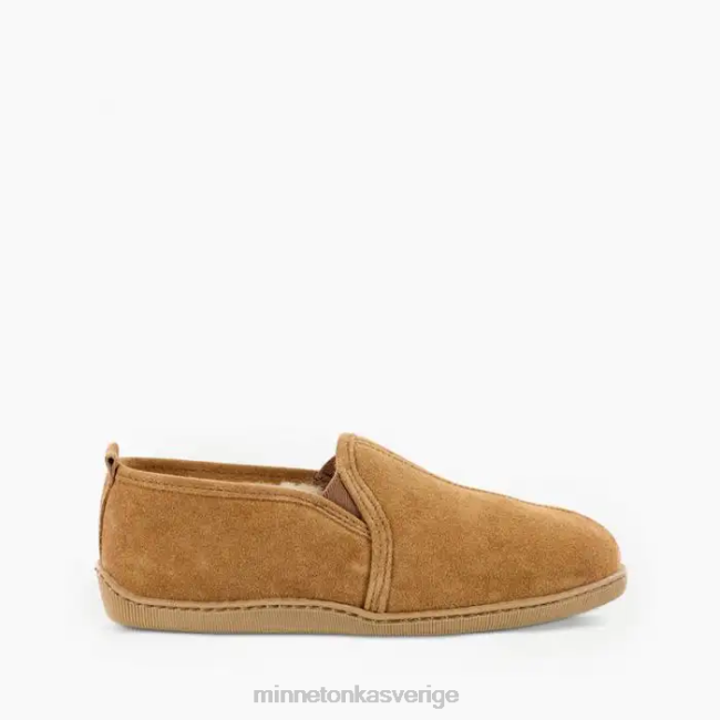 Minnetonka män twin gore fårskinn HTZ4DP414 Skodon gyllene solbränna