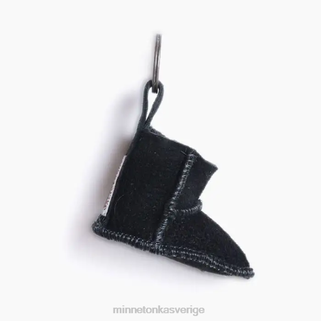 Minnetonka unisex- mini boot nyckelringar HTZ4DP533 Tillbehör svart