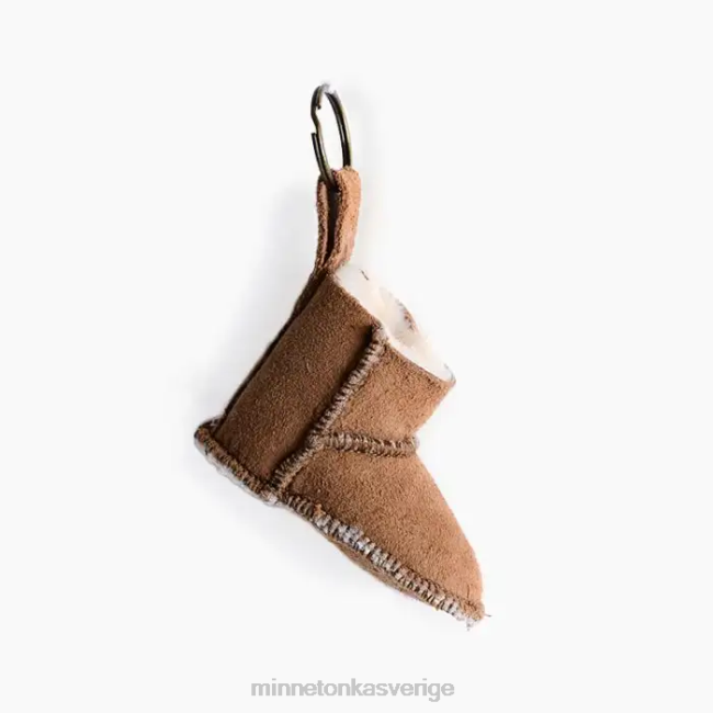 Minnetonka unisex- mini boot nyckelringar HTZ4DP536 Tillbehör solbränna
