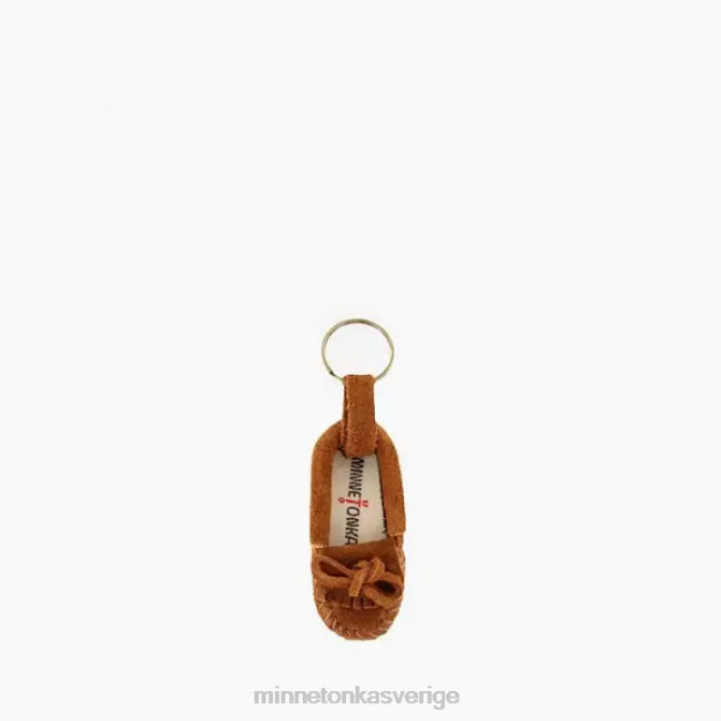Minnetonka unisex- mini moc nyckelringar HTZ4DP529 Tillbehör brun