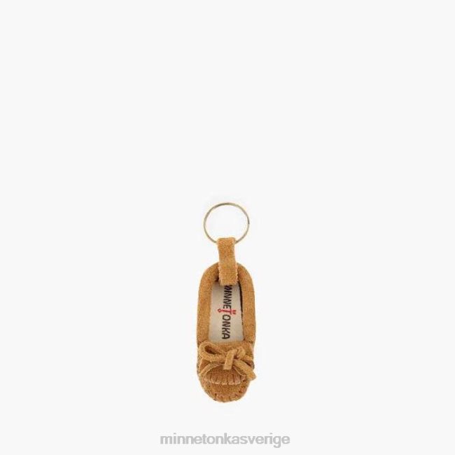 Minnetonka unisex- mini moc nyckelringar HTZ4DP532 Tillbehör taupe